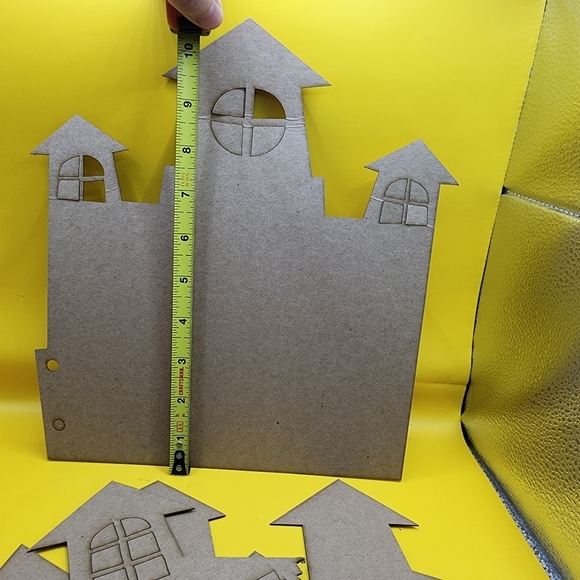 4 Chipboard House Die Cuts Scrapbooking Crafting Lot - Picture 2 of 7